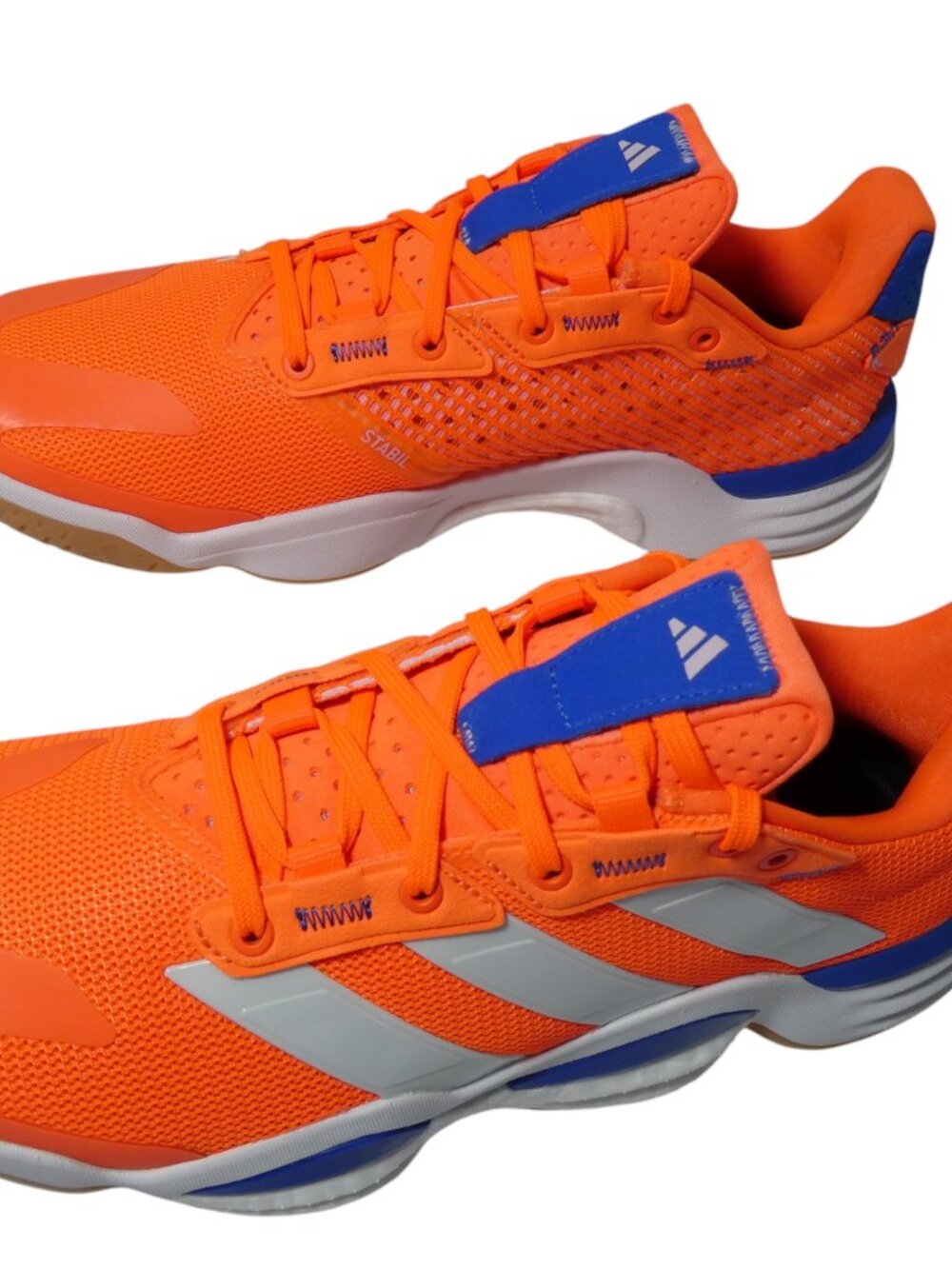Adidas Stabil 16 Handball Shoes Unisex Sz 10 Men/11.5 Women Orange JP7274 NEW - Picture 4 of 10